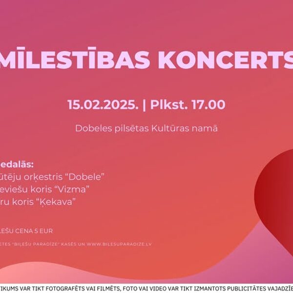 Mīlestības koncerts 15.02.2025.