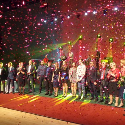 Atzinības tika pasniegtas Dobeles novada kultūras un sporta gada svētku pasākumā 2017.