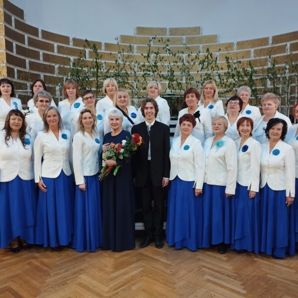 Dalība vīru kora "Absolventi" 65 gadu jubilejas koncertā 20.04.2024.
